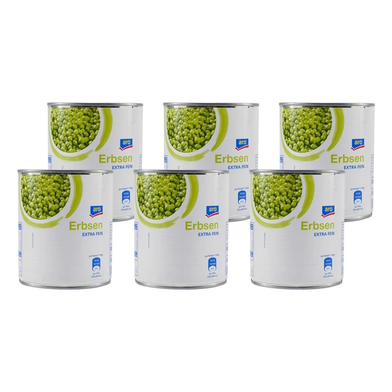 aro Erbsen -extra-fein- (12 x 800g)