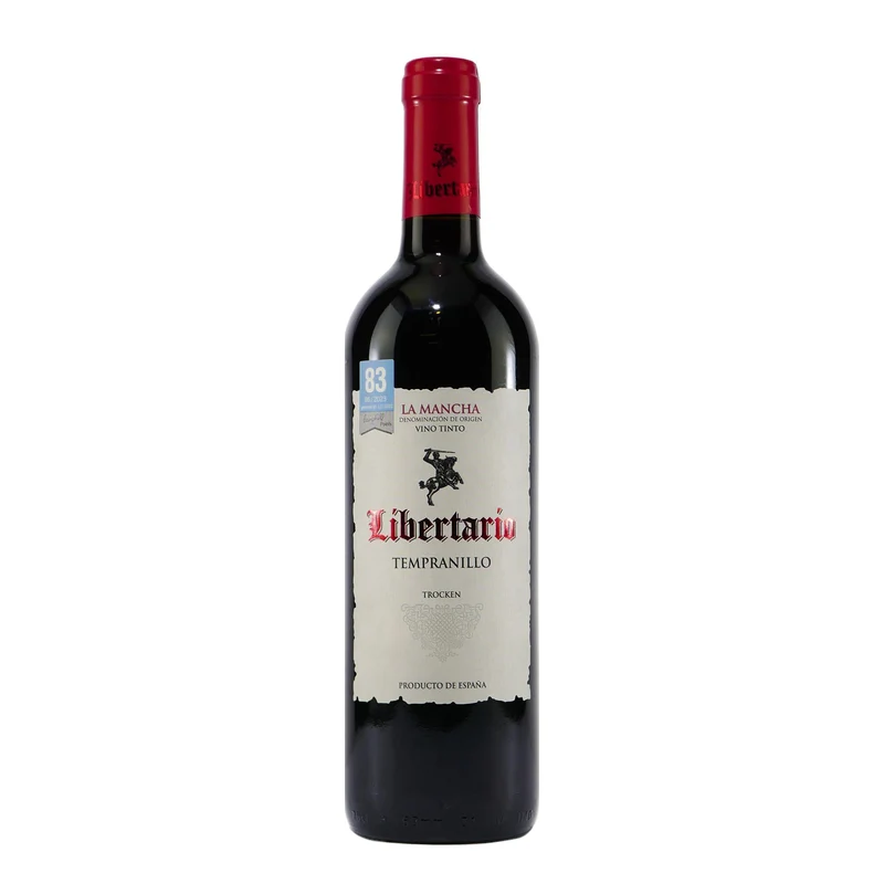 La Mancha Libertario Tempranillo -trocken- (6 x 0,75L)