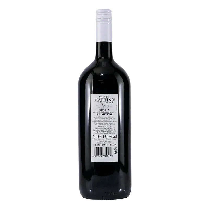 Monte Martino Primitivo -trocken- 1,5L