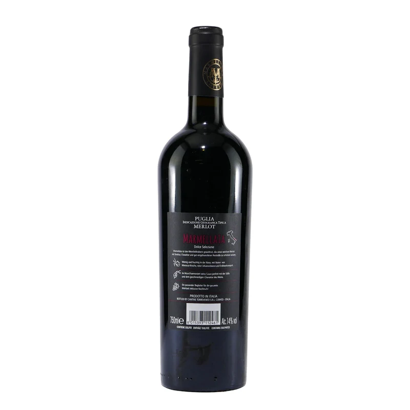 Marmellata Merlot Rotwein IGT -lieblich- (6 x 0,75L)