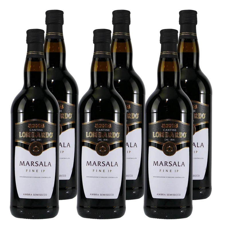 Lombardo Marsala Fine IP -halbtrocken- (6 x 1,0L)