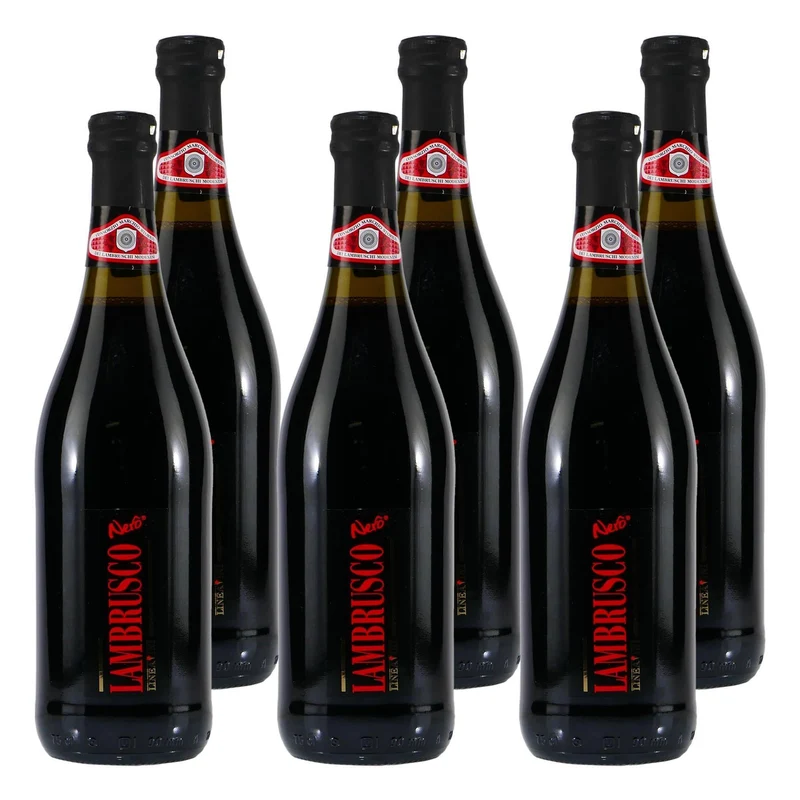 Linea Vini Neró Lambrusco di Modena -lieblich- (6 x 0,75L)