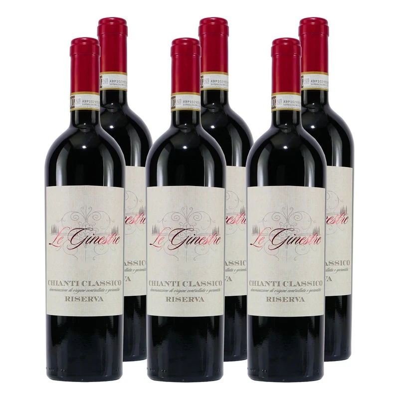 Le Ginestre Chianti Classico Riserva -trocken- (6 x 0,75L)