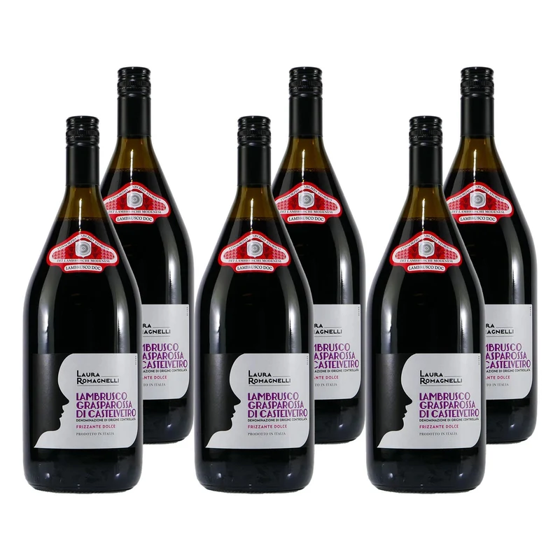 Laura Romagnelli Lambrusco DOC -lieblich- (6 x 1,5L)