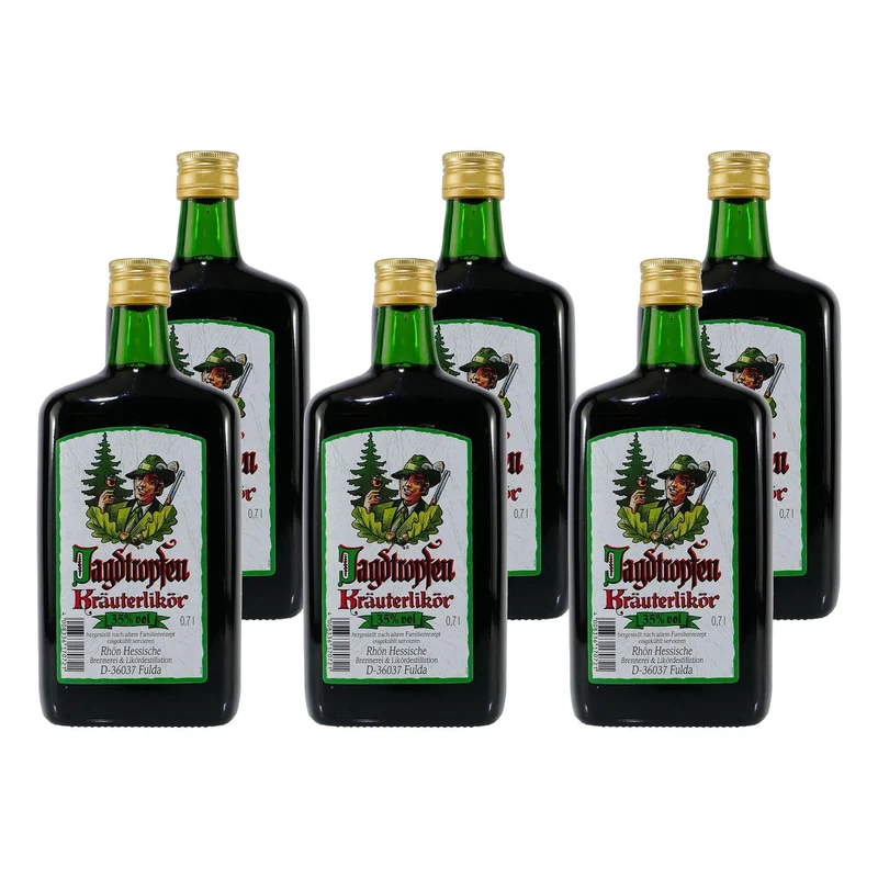 Jagdtropfen Kräuterlikör (6 x 0,7L)