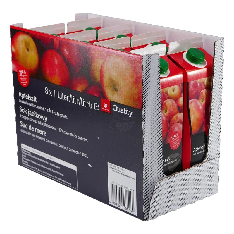 Trans Gourmet Apfelsaft (8 x 1,0L)