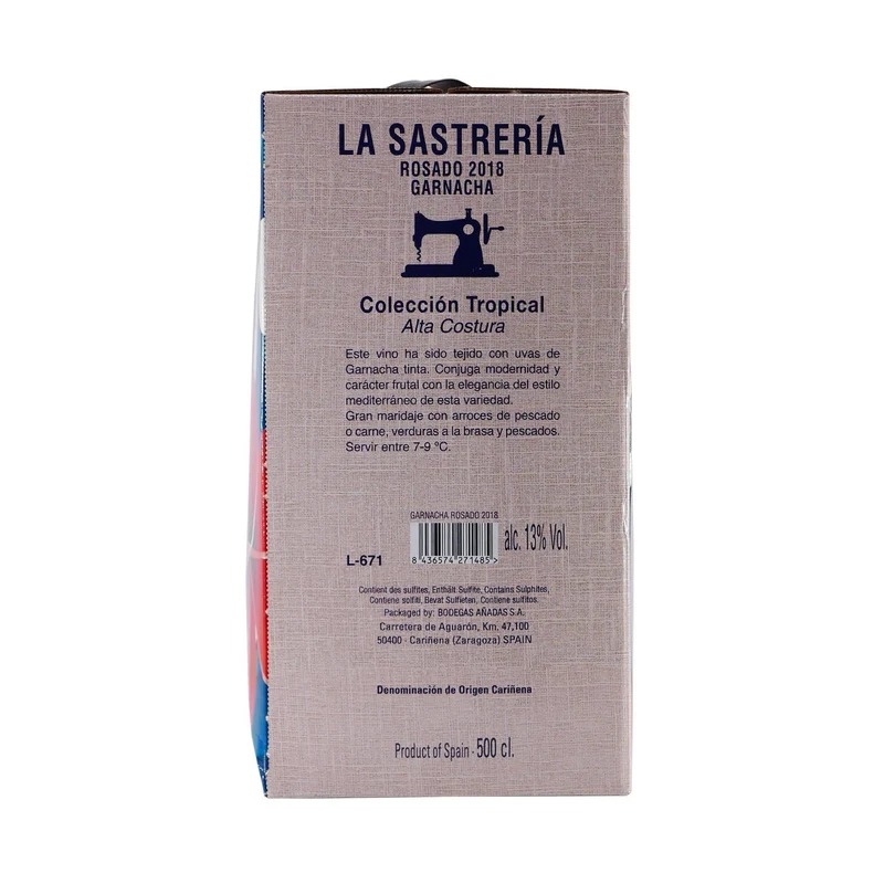 La Sastreria Rosado -trocken- 5,0L BIB